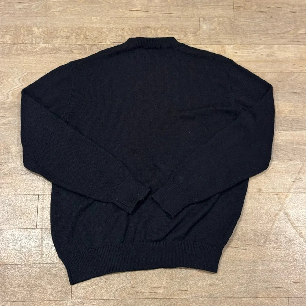 PacSun x WeSC Leon "Funny N Sad" Cotton Sweater Black Size XLarge - Picture 5 of 5